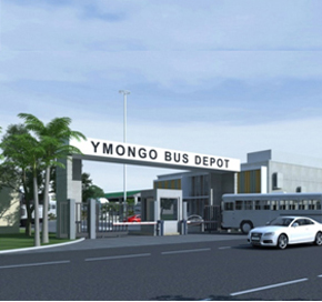 Bus Depot, Congo Africa 